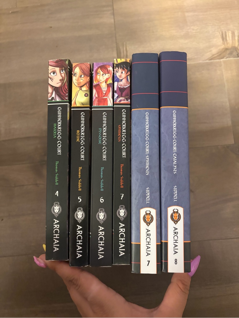 Graphic Novel Set - Gunnerkrigg Court 4-8 two 7s